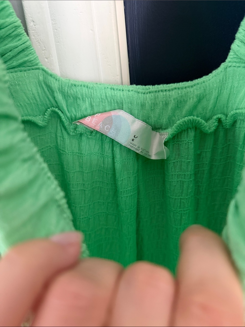 Free People Mint Green V-Neck Maxi Dress - Picture 2 of 3